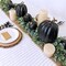 Winlyn 7 Pcs Assorted Artificial Black Pumpkins Halloween Pumpkins Faux Rustic Decorative Foam Pumpkins for Fall Halloween Thanksgiving Tabletop Centerpiece Mantel Kitchen Decor